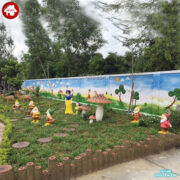 Thi công vườn cổ tích cho bé trường mầm non