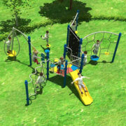 Bộ đồ chơi vận động ngoài trời trẻ em KVC-036