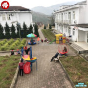 Sân chơi trẻ em ngoài trời tại bệnh viện KVC-018