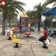 Sân chơi vận động cho trẻ em ngoài trời KVC-023