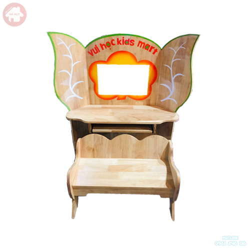 Bộ bàn ghế Kidsmart cho bé gỗ tự nhiên HC1-015