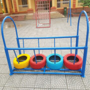 cau-thang-bang-lop-xe-cho-be-hb1-024 Cầu thăng bằng lốp xe cho bé HB1-024