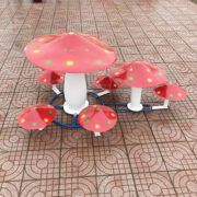 Tượng cây nấm tiểu trang trí cho vườn cổ tích đẹp HB11-035