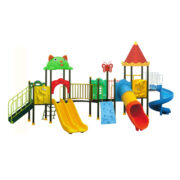 Bộ đồ chơi liên hoàn ngoài trời 5 khối cầu mây cho trẻ HH-580