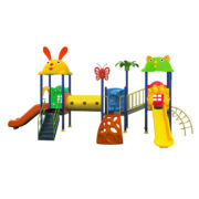 Bộ đồ chơi liên hoàn ngoài trời 3 khối ống chui giá rẻ HH- 581