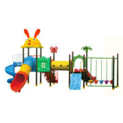 Đồ chơi liên hoàn ngoài trời 3 khối ống chui thể chất cho bé HH-582