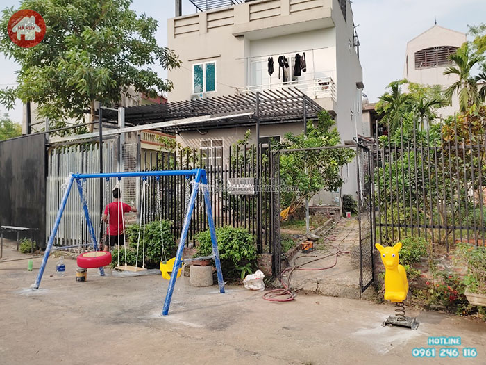 Công trình sân chơi mini tại nhà cho hộ gia đình tại Hà Nội