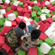 Xốp mút vuông lập phương cho nhà liên hoàn giá rẻ PLH-030