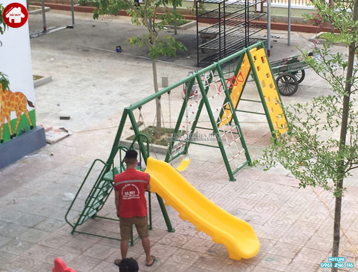 Sản xuất lắp đặt đồ chơi ngoài trời trường mầm non tại Lai Châu