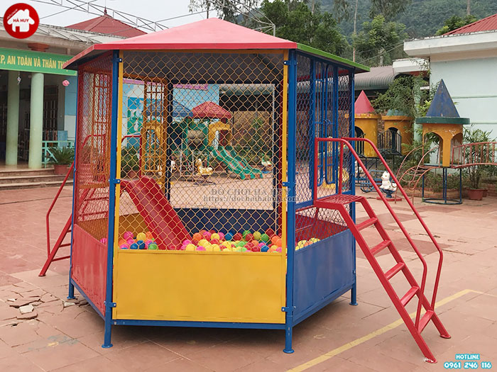 Sản xuất tư vấn lắp đặt đồ chơi ngoài trời mầm non tại Điện Biên