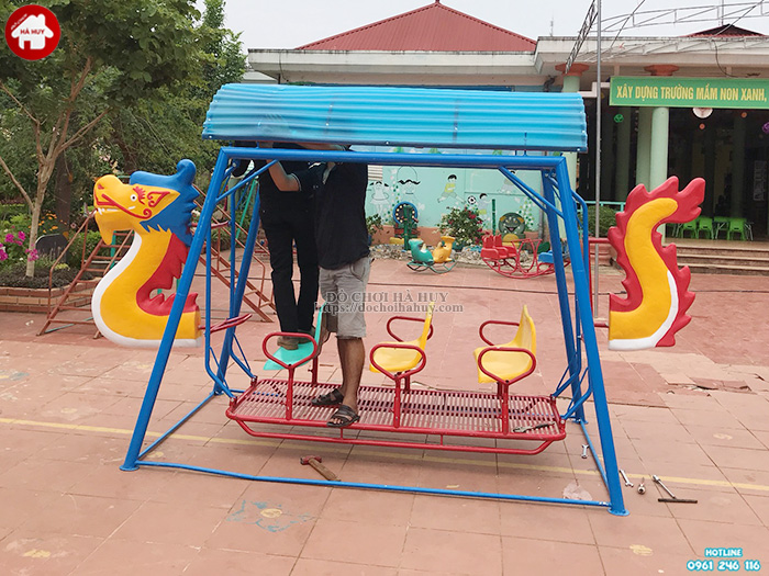Sản xuất tư vấn lắp đặt đồ chơi ngoài trời mầm non tại Điện Biên