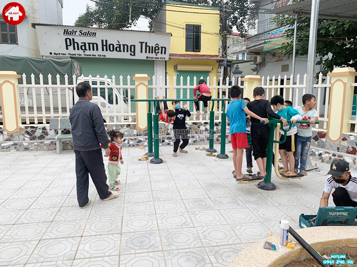 Tư vấn lắp đặt thiết bị thể dục ngoài trời cho khu dân cư tại Hà Nội