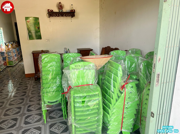 Bàn giao nội thất mầm non cho trường mầm non công lập tại Phú Thọ