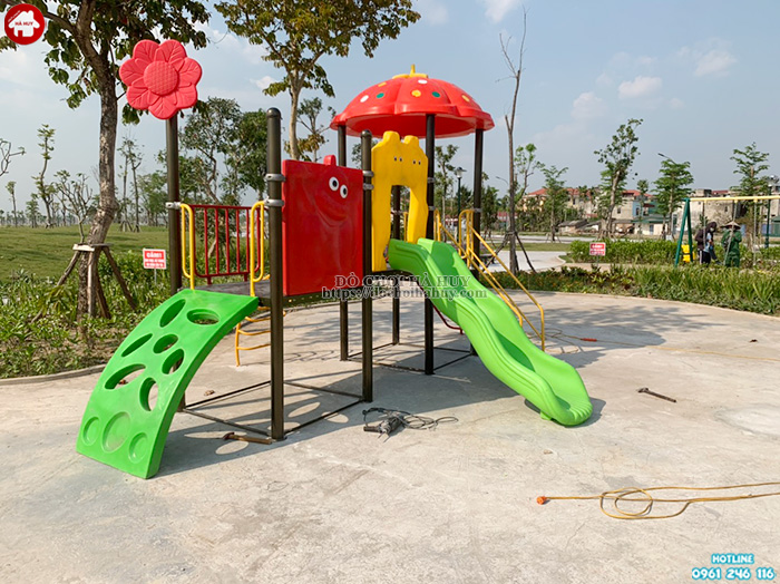 Thi công lắp đặt đồ chơi ngoài trời cho công viên tại tỉnh Hải Dương