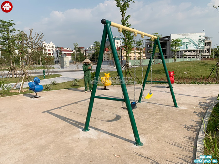 Thi công lắp đặt đồ chơi ngoài trời cho công viên tại tỉnh Hải Dương
