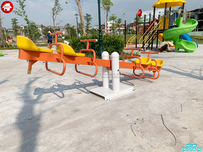 5 mẫu bập bênh đòn ngoài trời cho công viên được mua nhiều nhất tại Hà Huy năm 2023