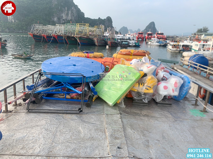 Lắp đặt đồ chơi ngoài trời cho các bé tại Huyện Đảo Cô Tô - Quảng Ninh